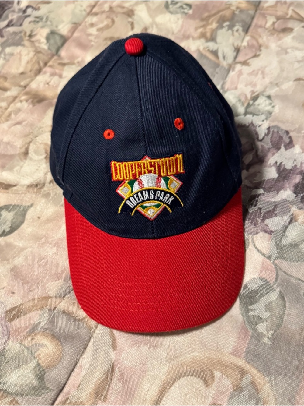 Cooperstown Dreams Park Baseball Cap - Navy & Red